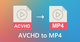 AVCHD'den MP4'e