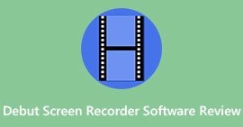 Análise do software debut Screen Recorder