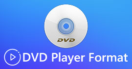 Formato del reproductor de DVD