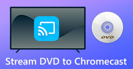 Diffuser un DVD sur Chromecast