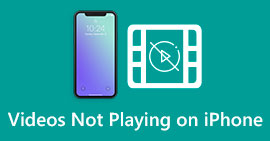 Videoer spilles ikke av på iPhone