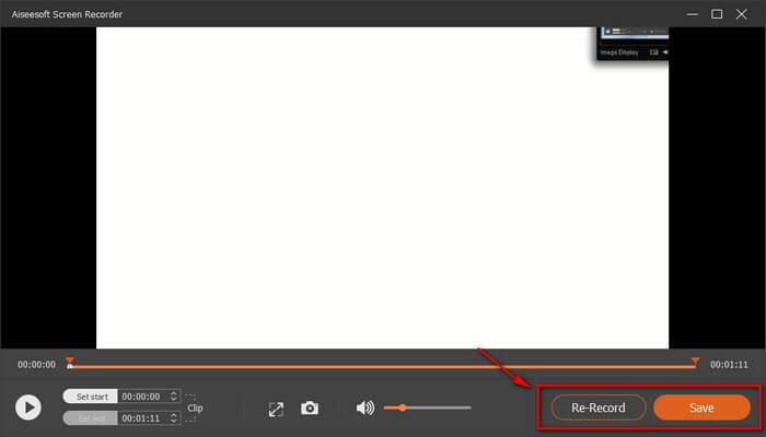 FVC Sr Save Or Rerecord