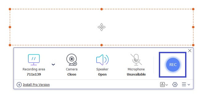 FVC Inizia la registrazione