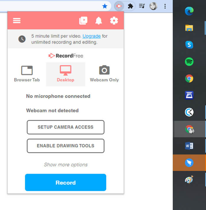 Screencastify rejestratora MXF