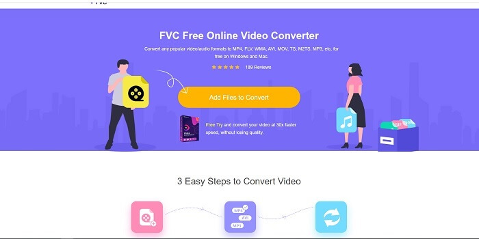 FVC gratis online konverter