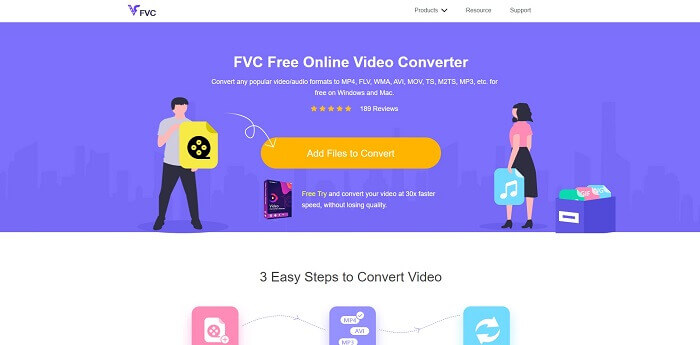 Video online gratuito FVC