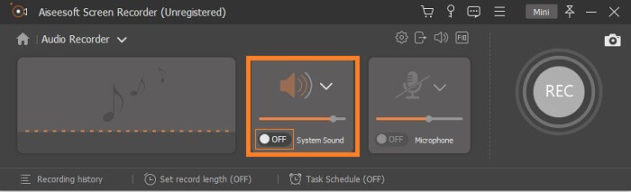 Aplicación Recorder Open