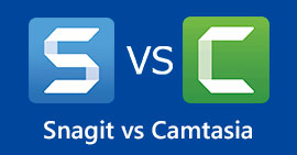Snagit versus Camtasia