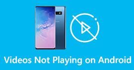 Videot eivät toistu Androidilla