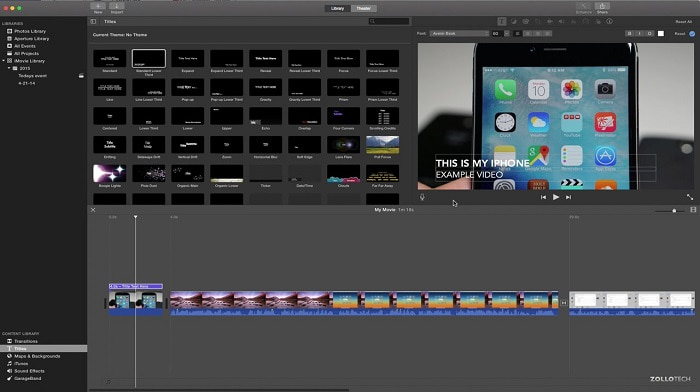 iMovie Mac