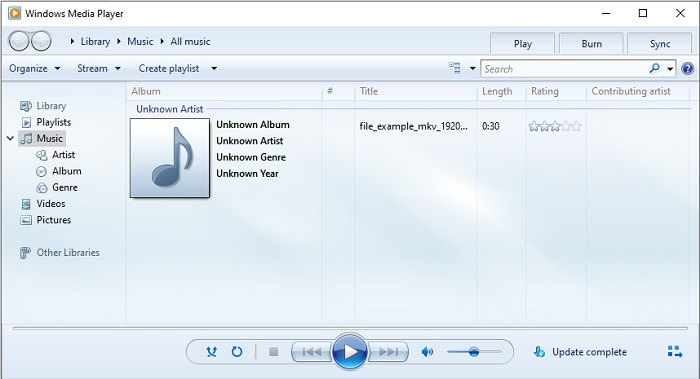 Windows Media Player