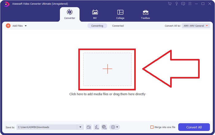 Adiciona arquivo para converter