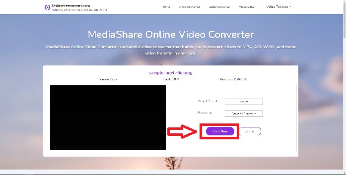 Click Start Now