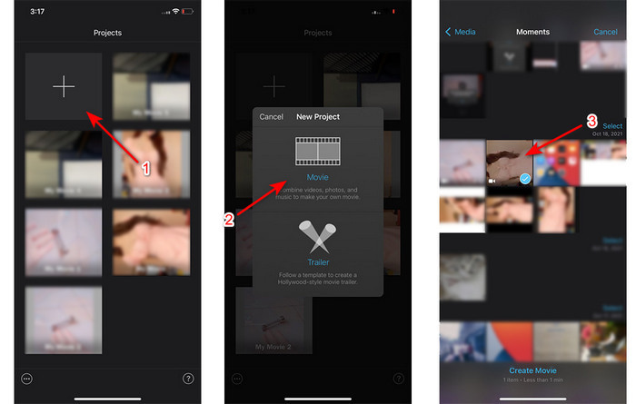 สร้าง Imovie