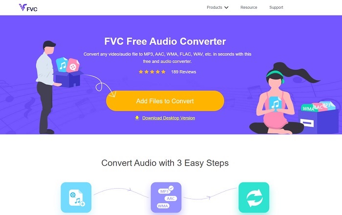 مبدل صوتی رایگان FVC