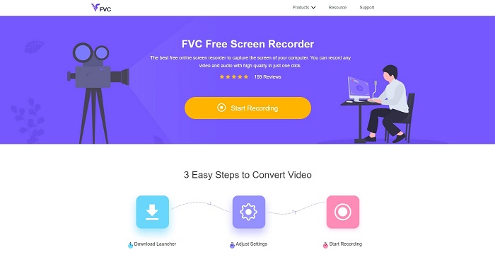 FVC gratis schermrecorder