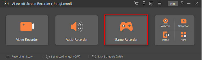 Game Recorder And Allow The Tool