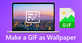 Crea una GIF come sfondo