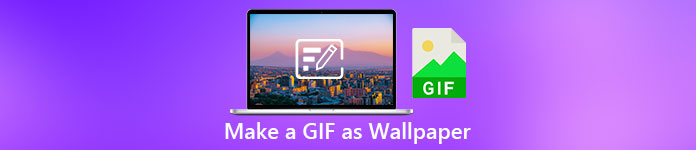 Crea una GIF come sfondo