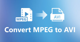 MPEG 转 AVI