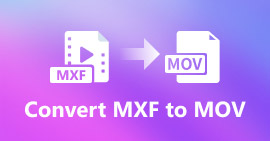 MXF в MOV