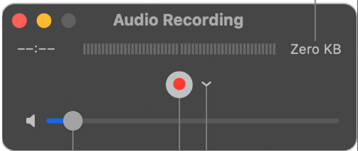Quick Time Audio Recorder