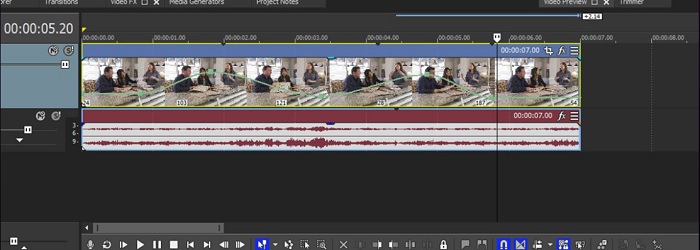 Sony Vegas Laraskan Kelajuan