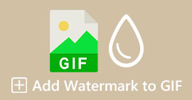 Lisää vesileima GIF-tiedostoon