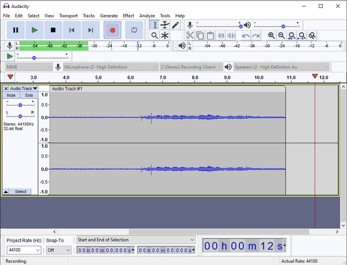 Audacity Ses