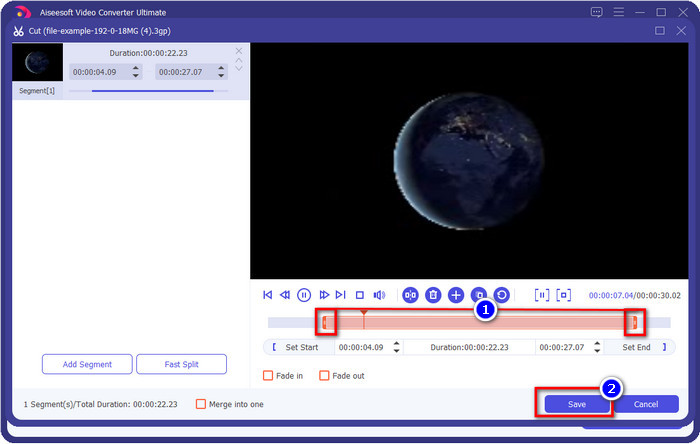 3GP Videoyu Kes