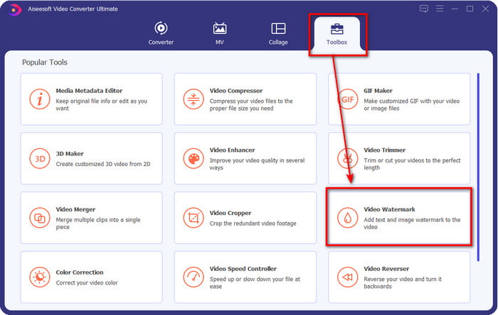 انتقل إلى Toolbox