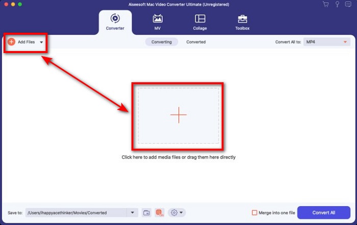 فایل M4V را وارد کنید