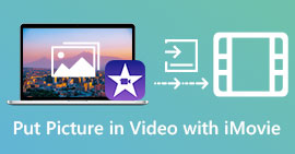 ใส่รูปภาพในวิดีโอ iMovie