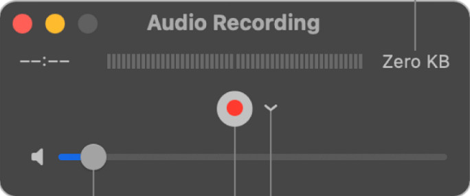 Quikctime Audio Recorder