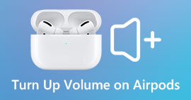 Aumente o volume dos Airpods