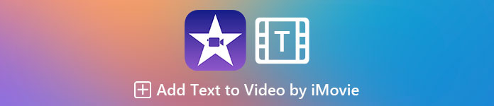 Afegeix text al vídeo iMovie