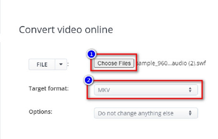 Choose the File