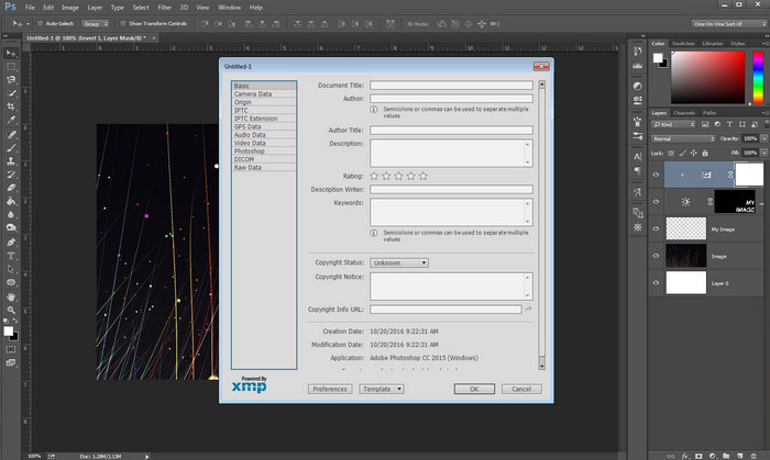 Photoshop Metadata
