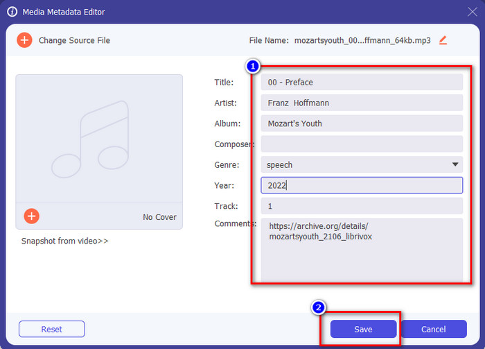 Enregistrer l'audio