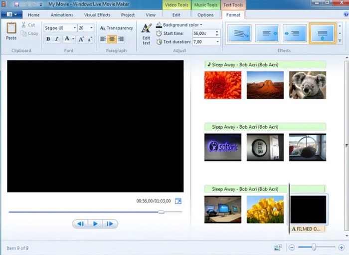 Bester Movie Maker für Youtube Windows