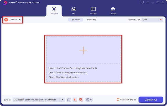 Click the Add Files
