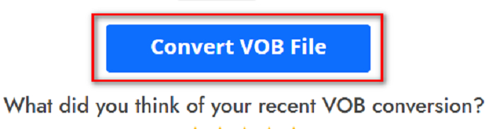 Convert VOB File