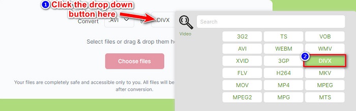 Butoane drop-down