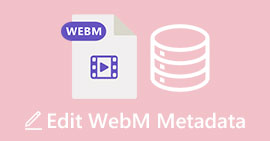 تحرير بيانات تعريف WEBM