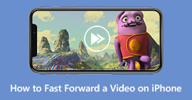 Fast Forward a Video on iPhone