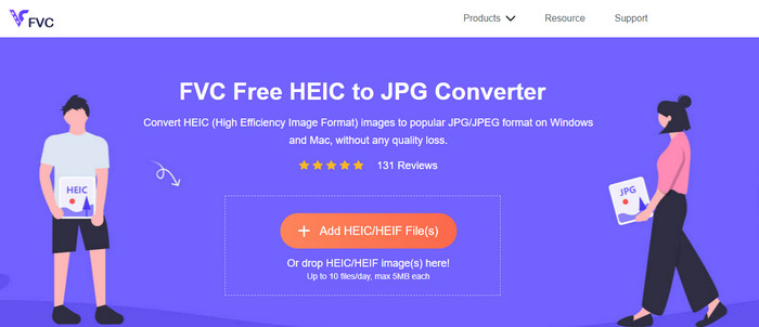 Convertor HEIC gratuit online