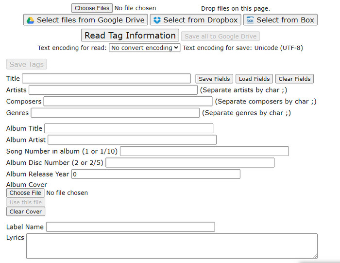 MP3 ID3-tag