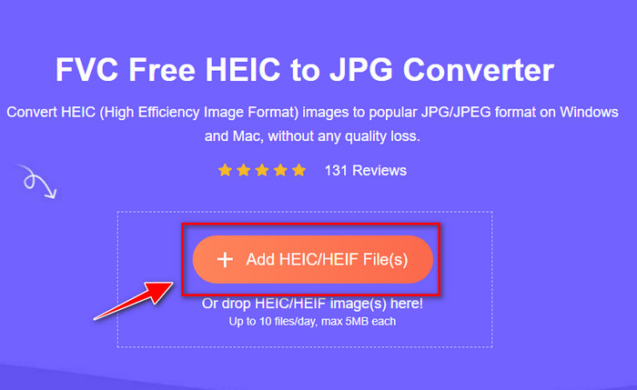 Add HEIC File on Android