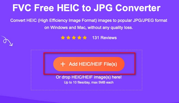 Adds HEIC File