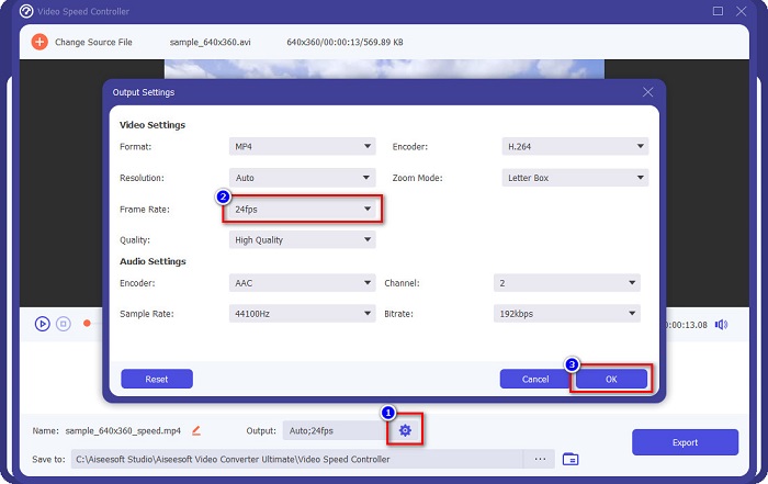 Change FPS